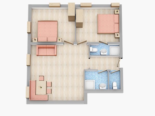 Grundrisse Appartements Flachau