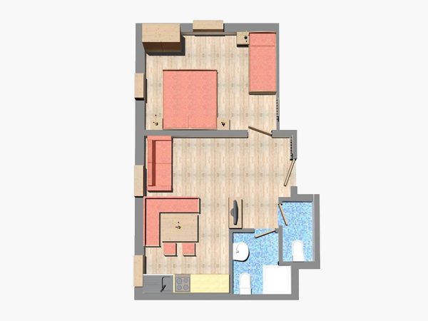 Grundrisse Appartements Flachau