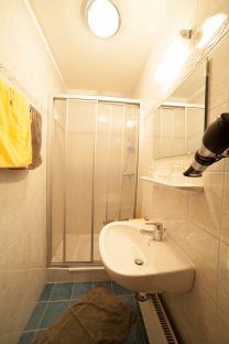 Badezimmer unserer Ferienwohnungen - Appartements Sonnfeld in Reitdorf / Flachau